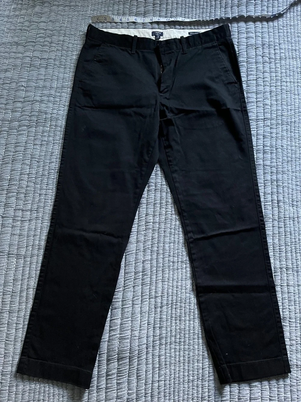 J. Crew Chinos; Men's size 34x30; slim fit Black